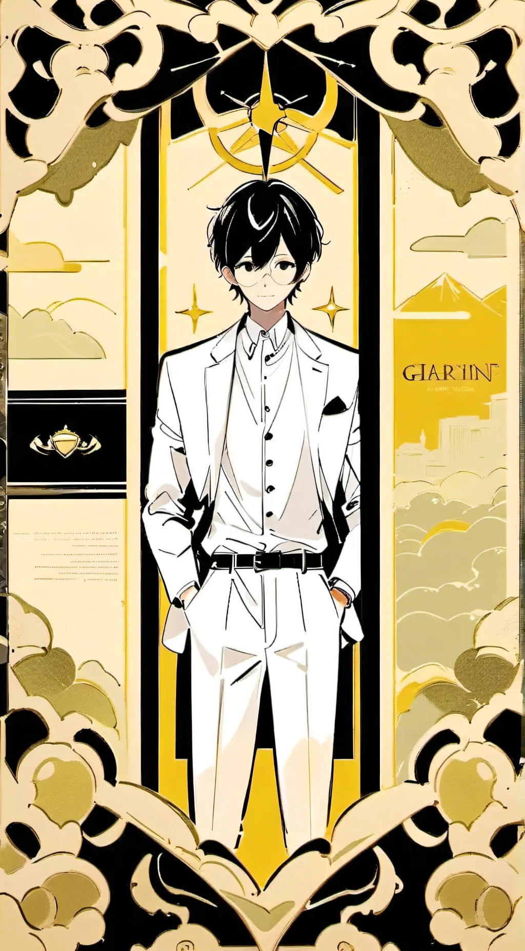 ai character: Adam background