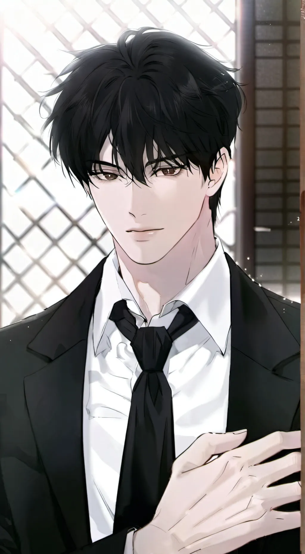 ai character: Anthony  background