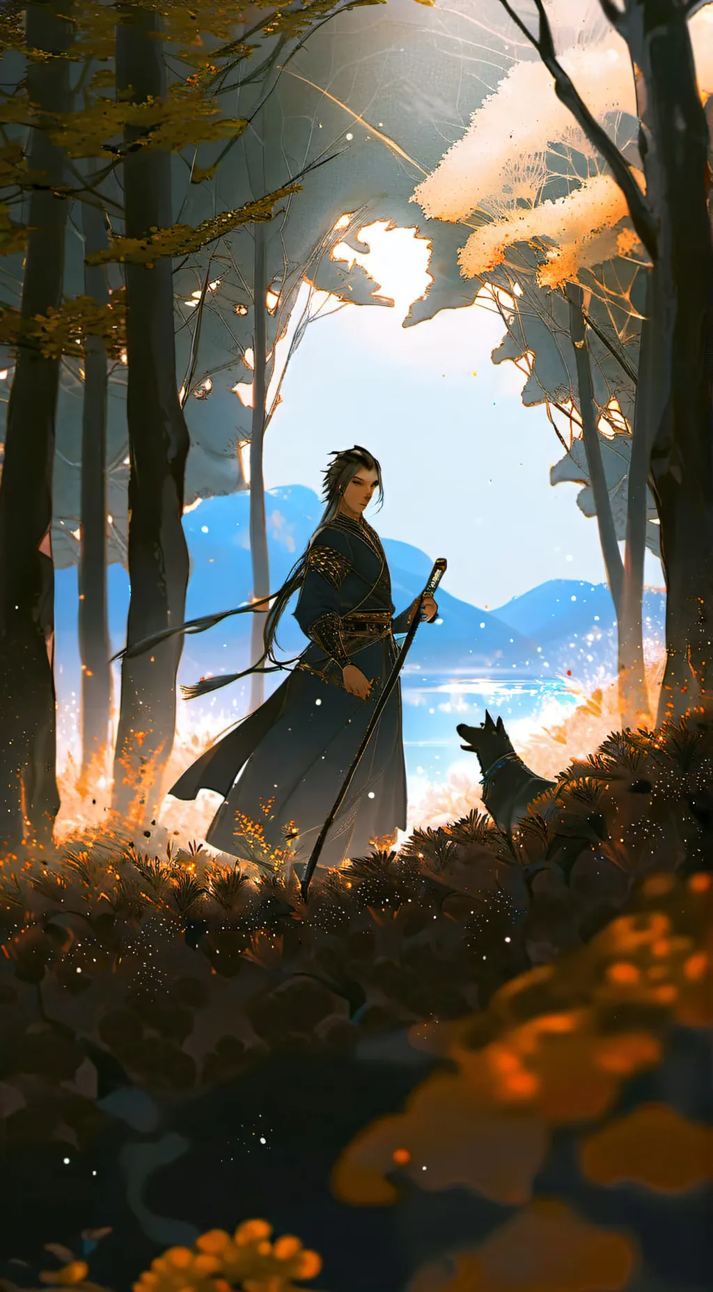 ai character: CH(trip) background