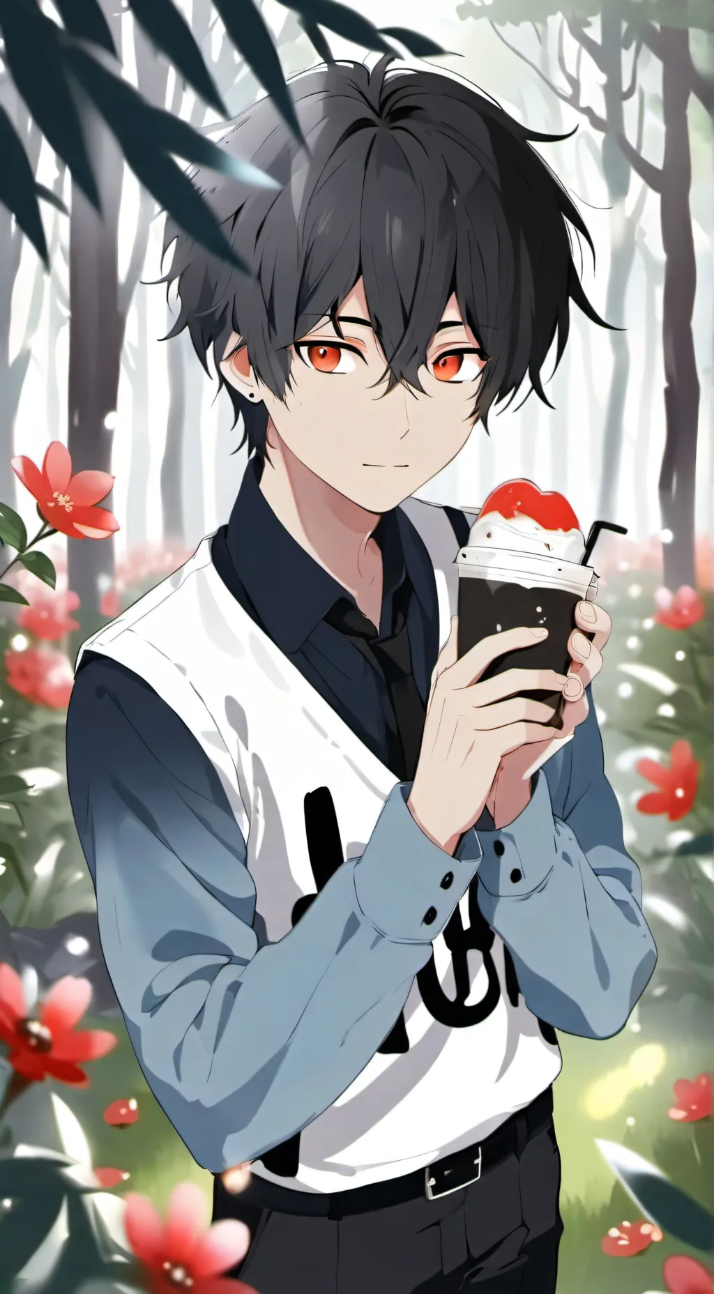 ai character: Zay🖤 background