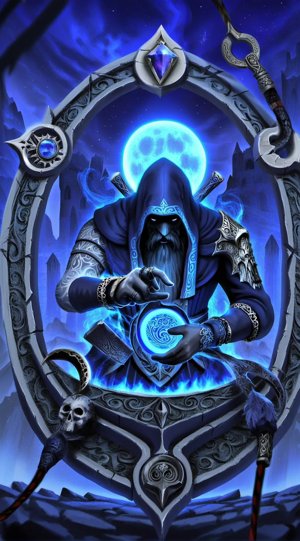 ai character: mingle sprunki  background