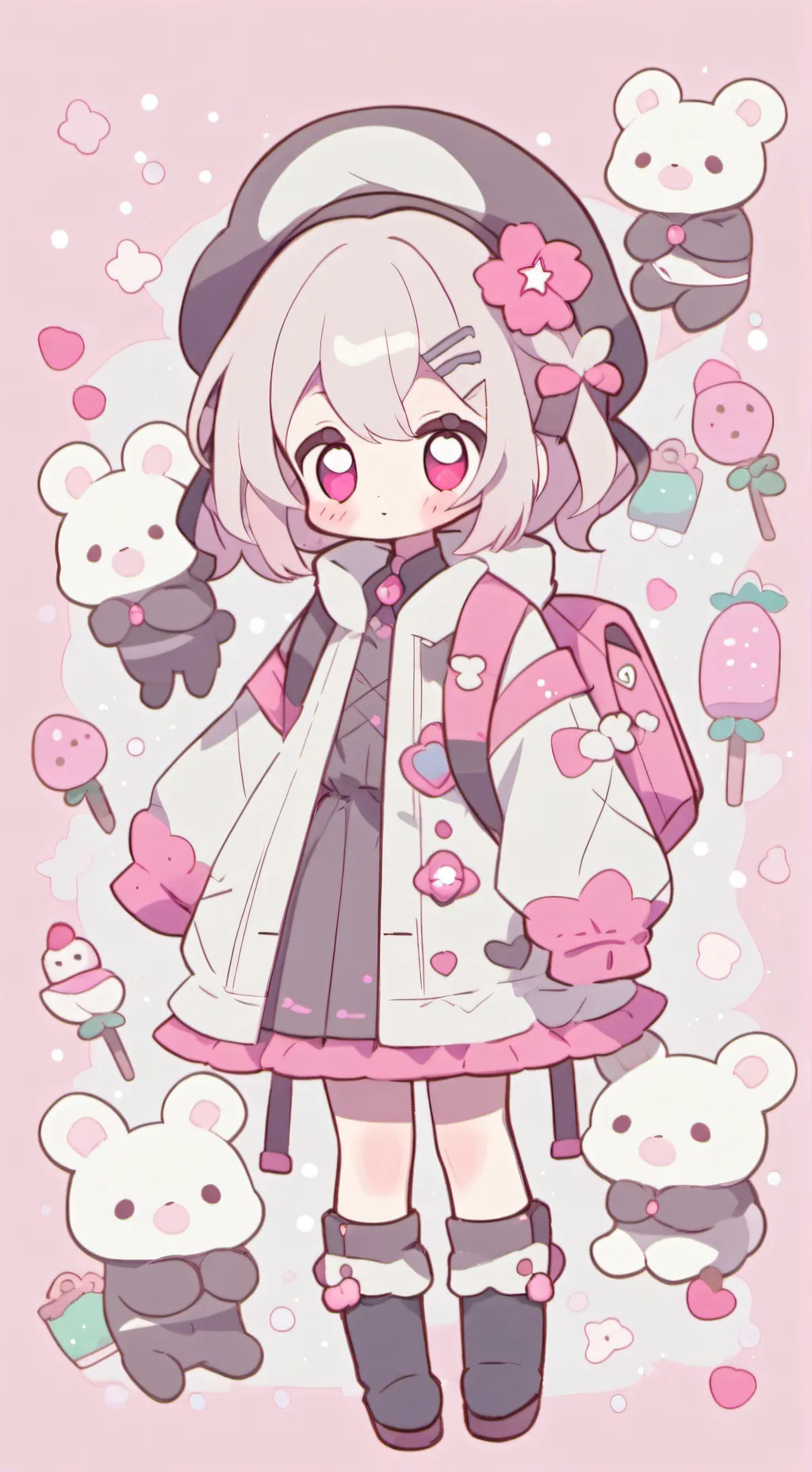 ai character: Rose and Noah background