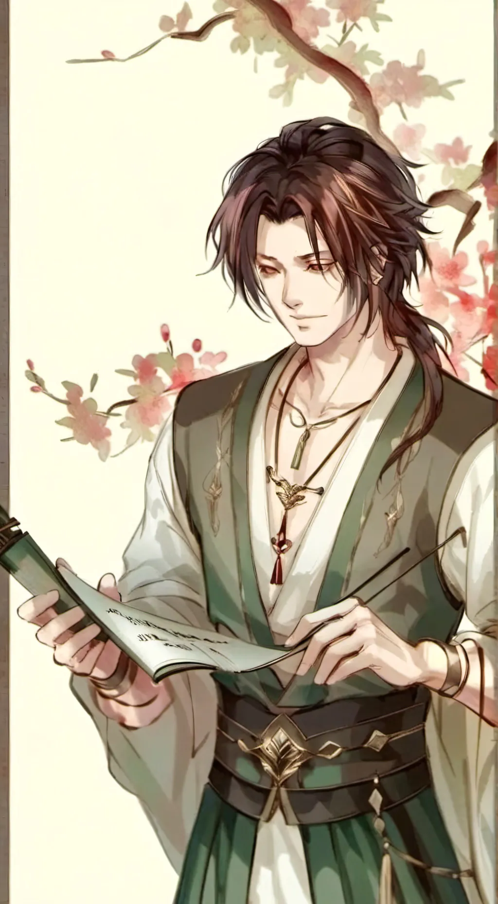 ai character: one pice  background