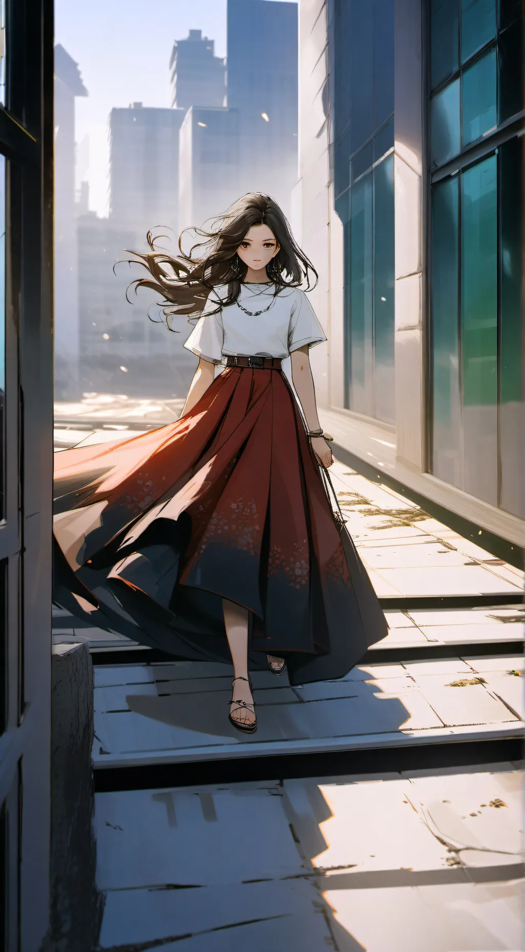 ai character: Moana x y/n background