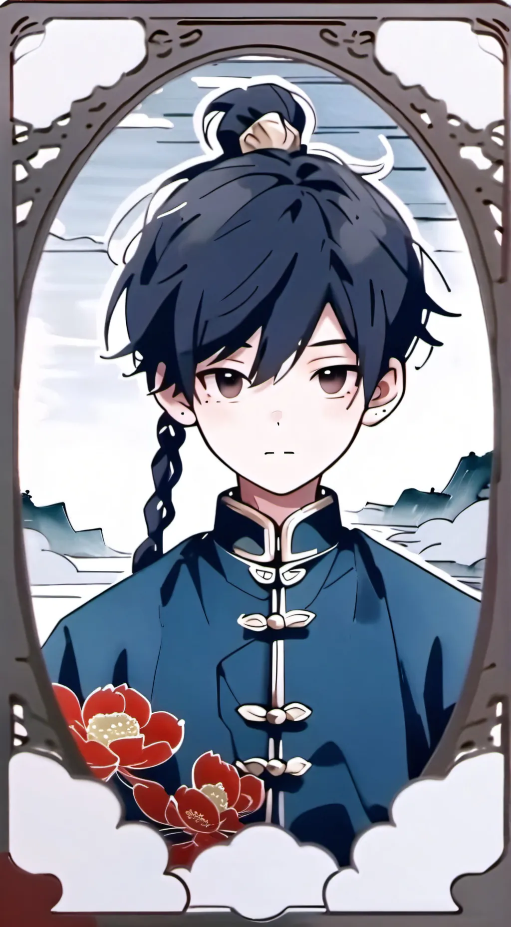 ai character: Ranma  background