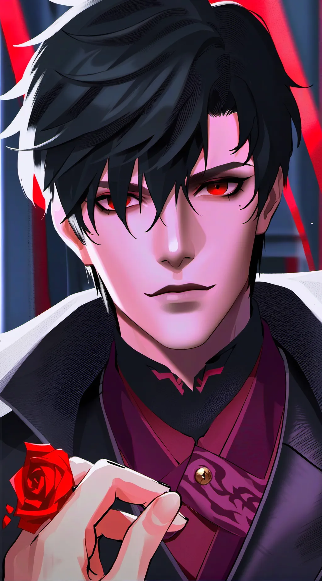 ai character: Alexander  background