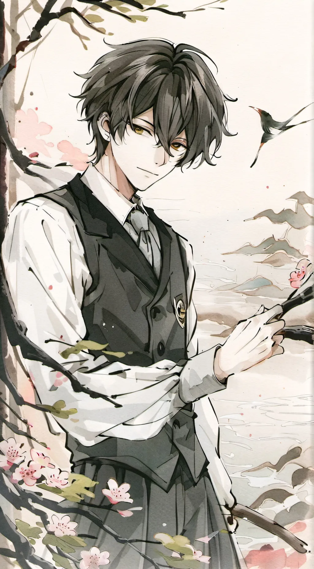 ai character: '*"(bsd)"*' background
