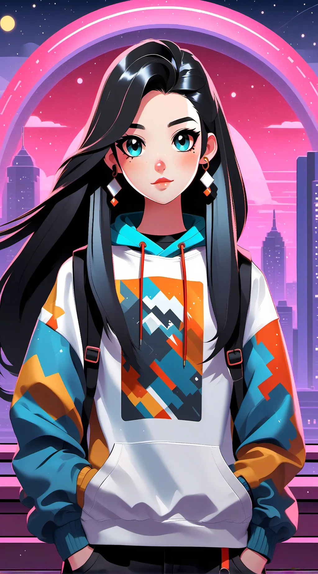 ai character: Skz background