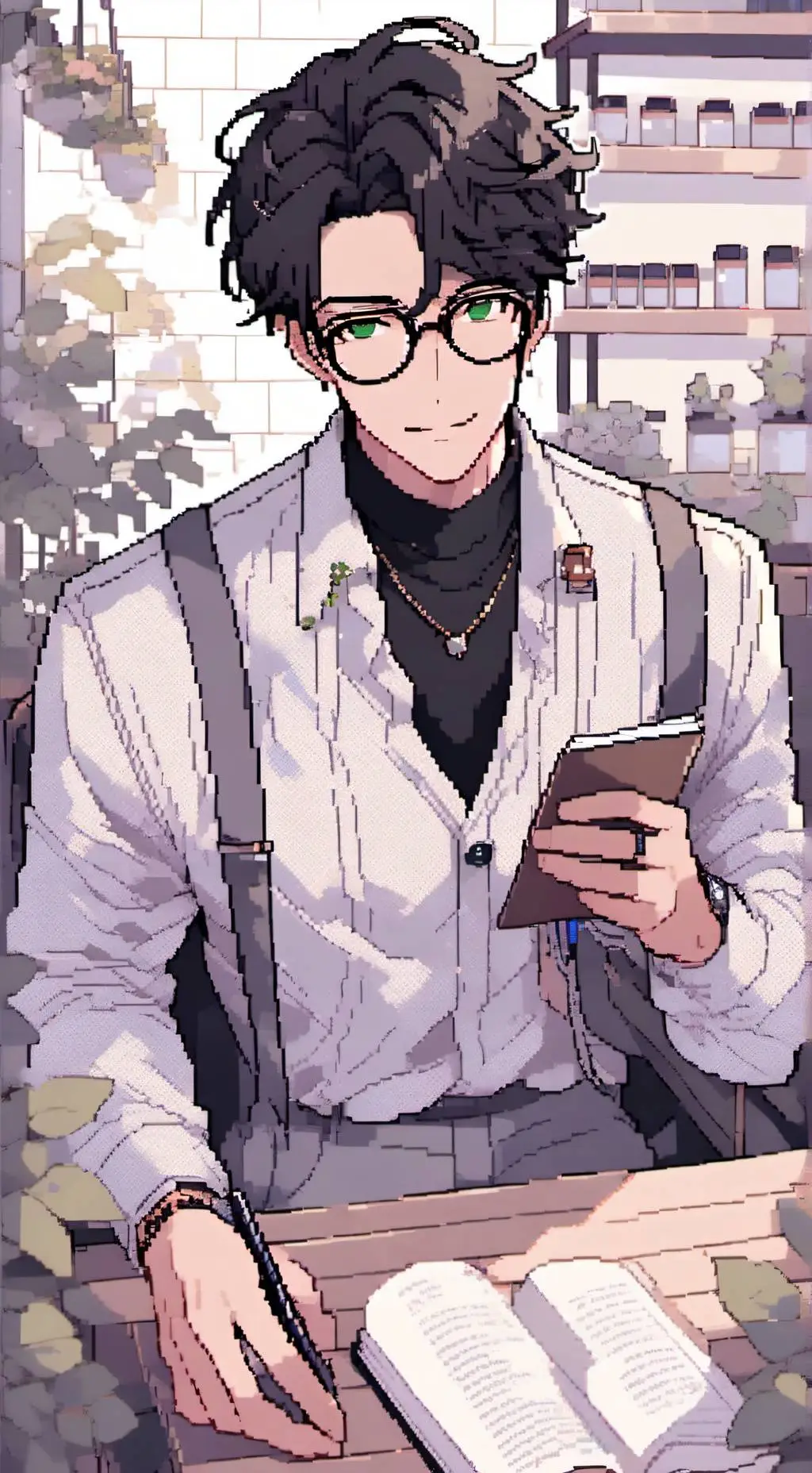 ai character: deven Thompson background