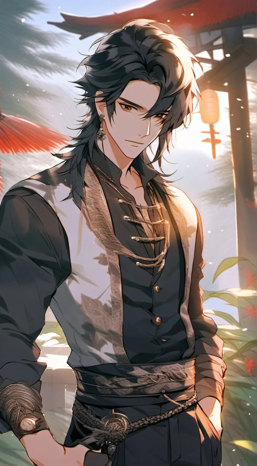 ai character: 🥀Asher🥀 background