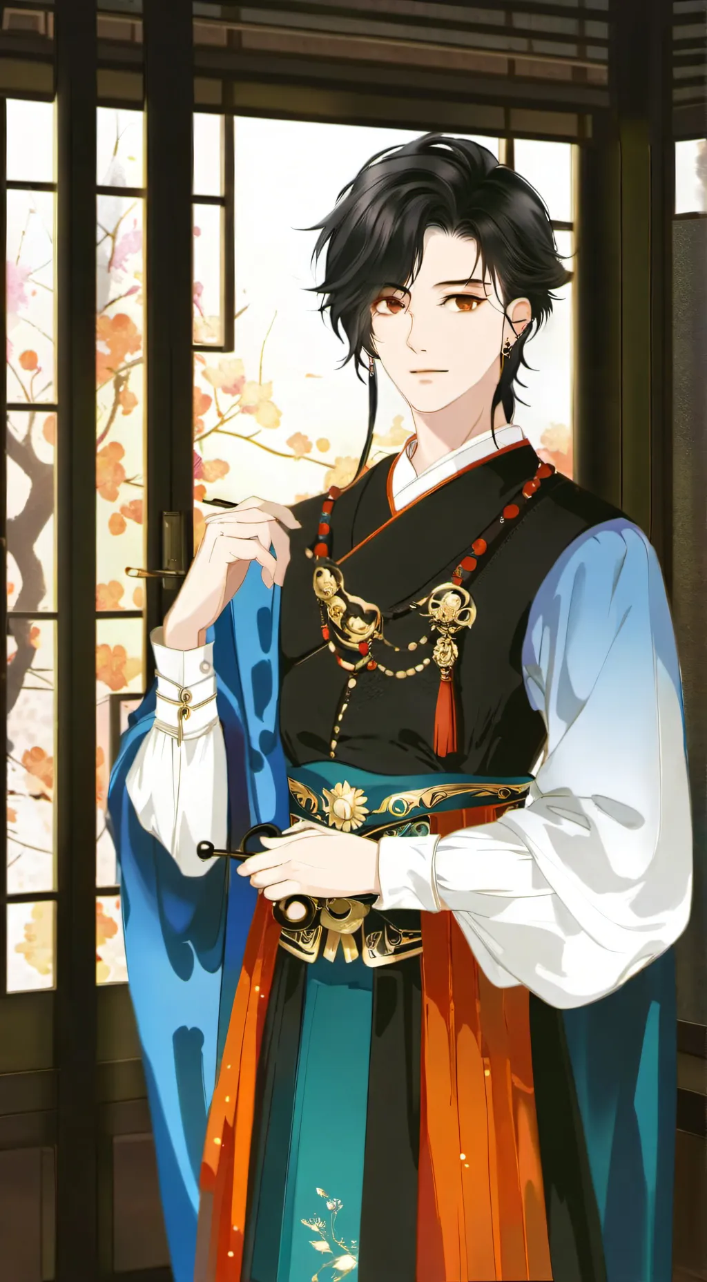 ai character: teneber e ds background