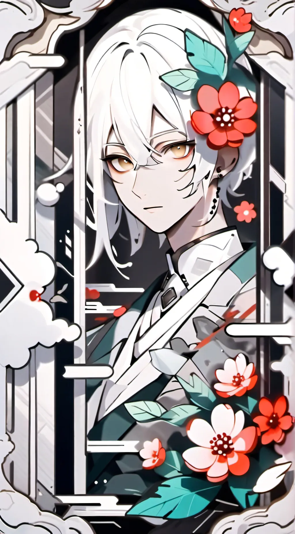 ai character: Rose  background