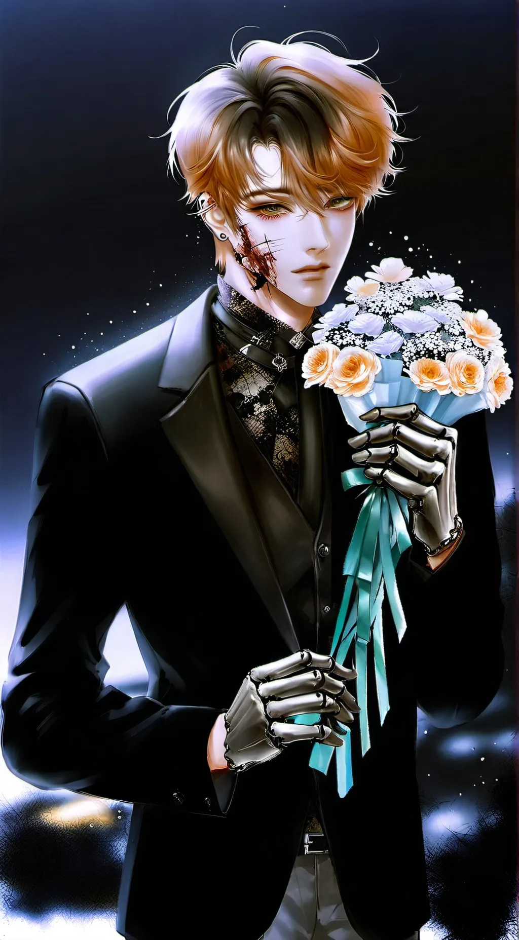 ai character: Xavier  background