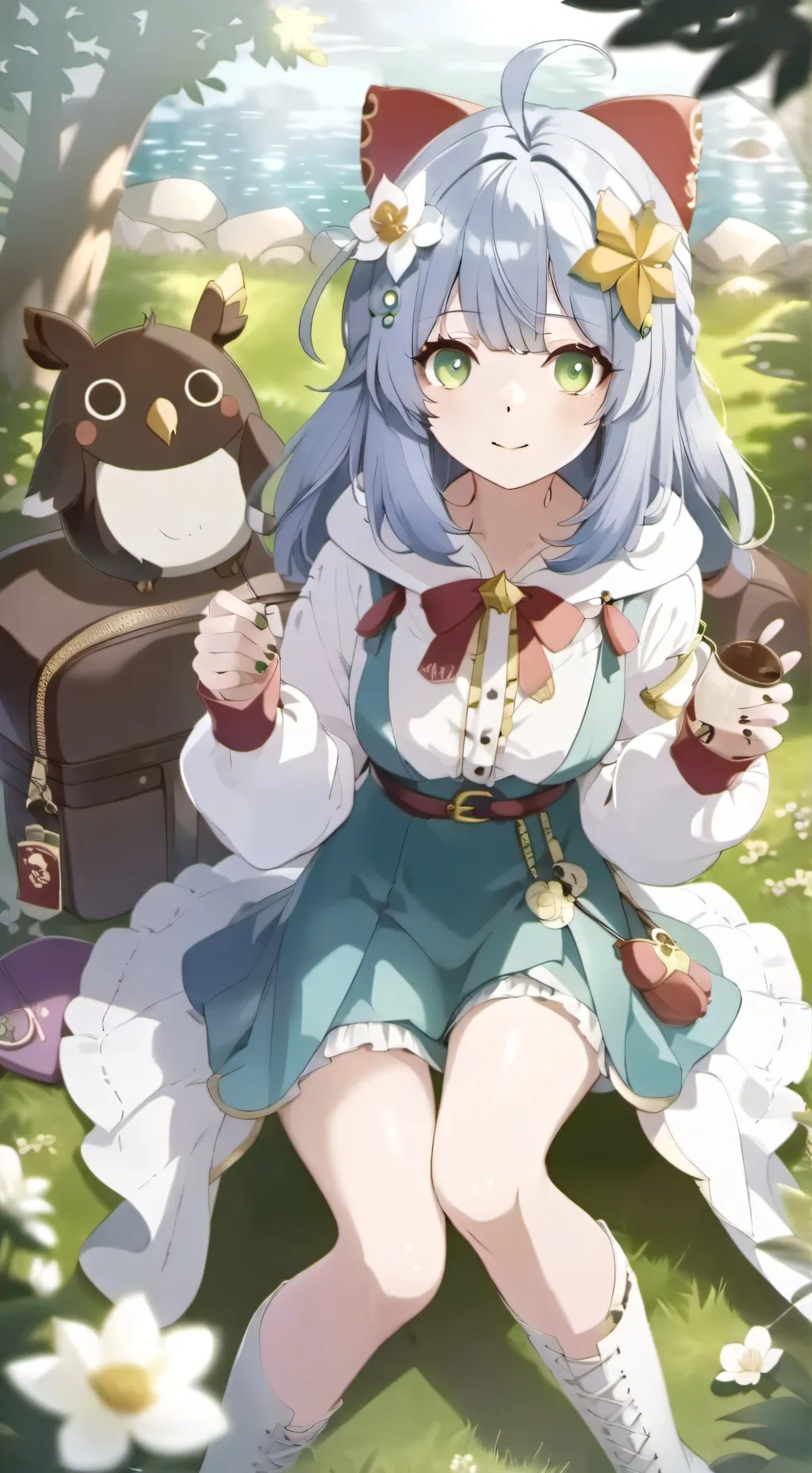 ai character: BASHIE background