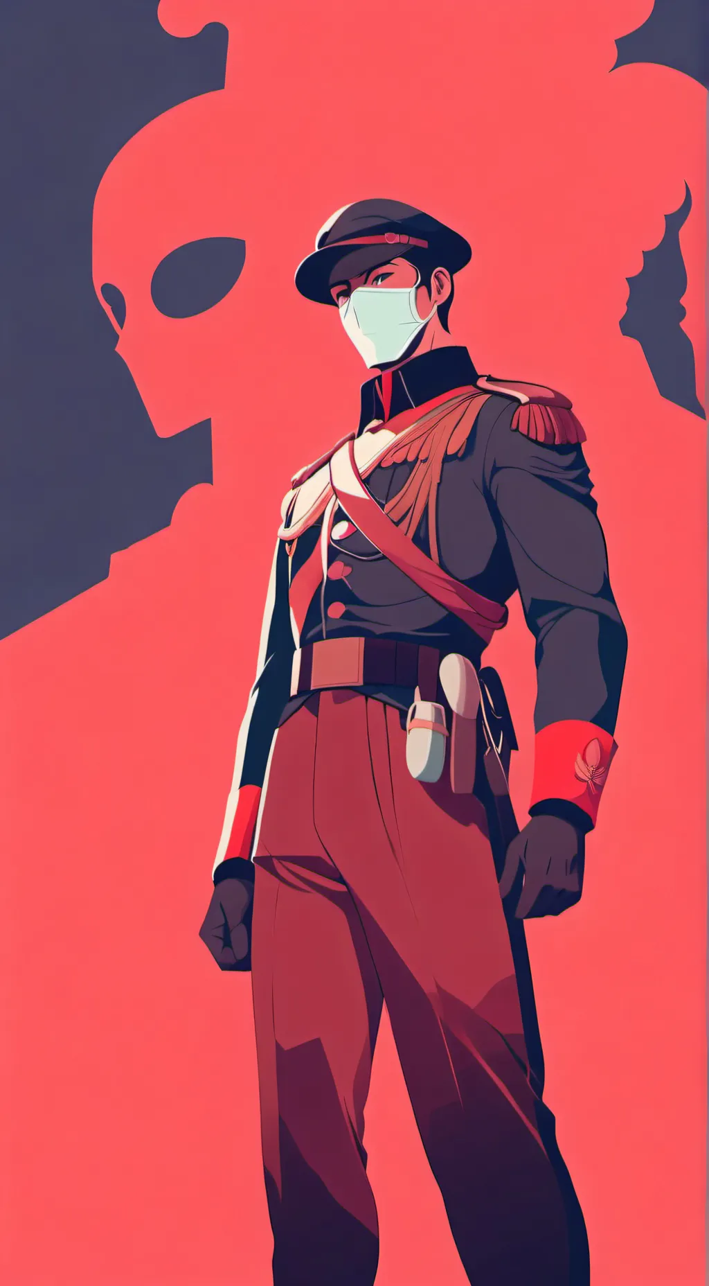 ai character: Ghost 👻  background