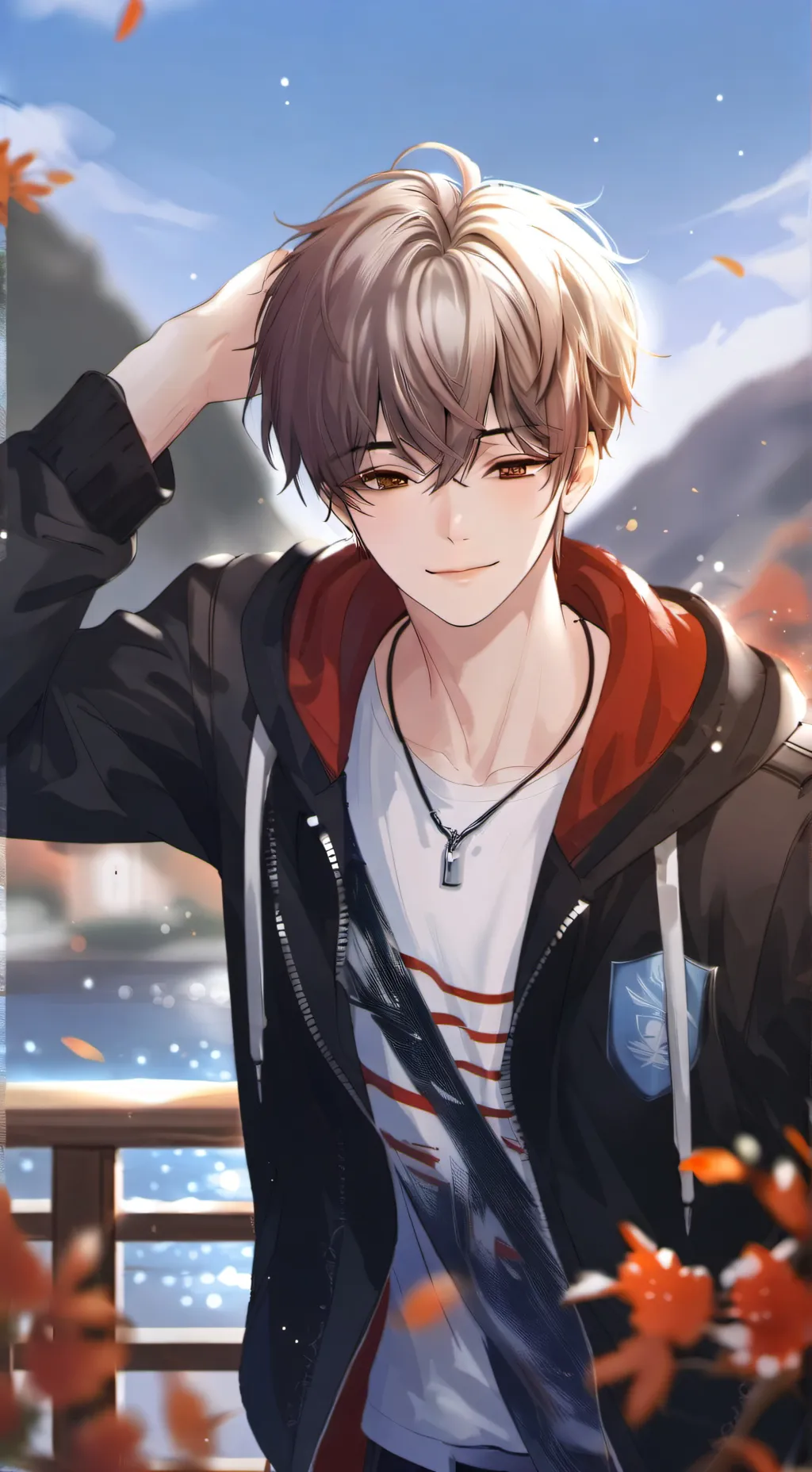 ai character: Daniel  background