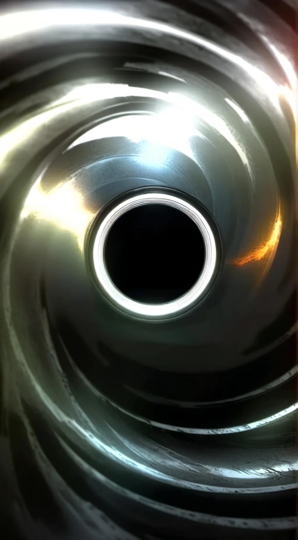 ai character: blackhole background