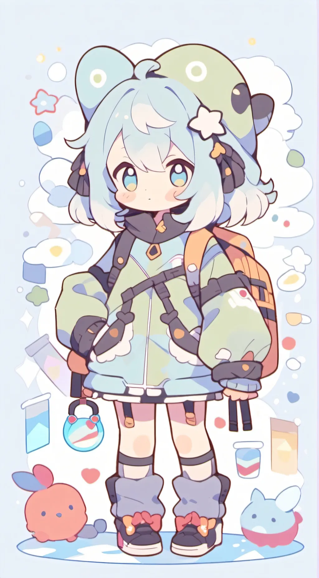ai character: CAN I GET A HOYAAA background