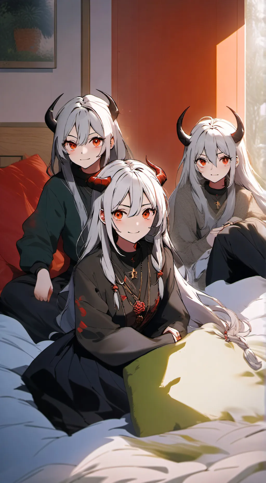 ai character: Demon background