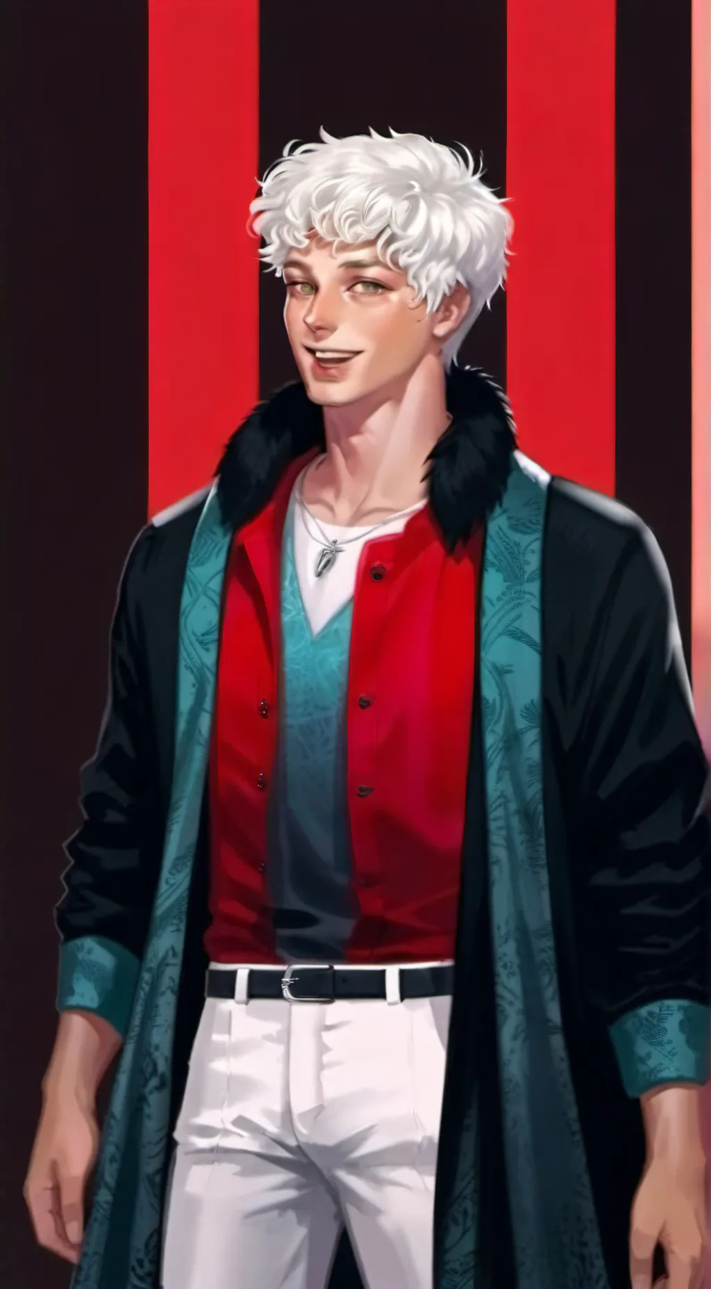 ai character: ' Damien ' background