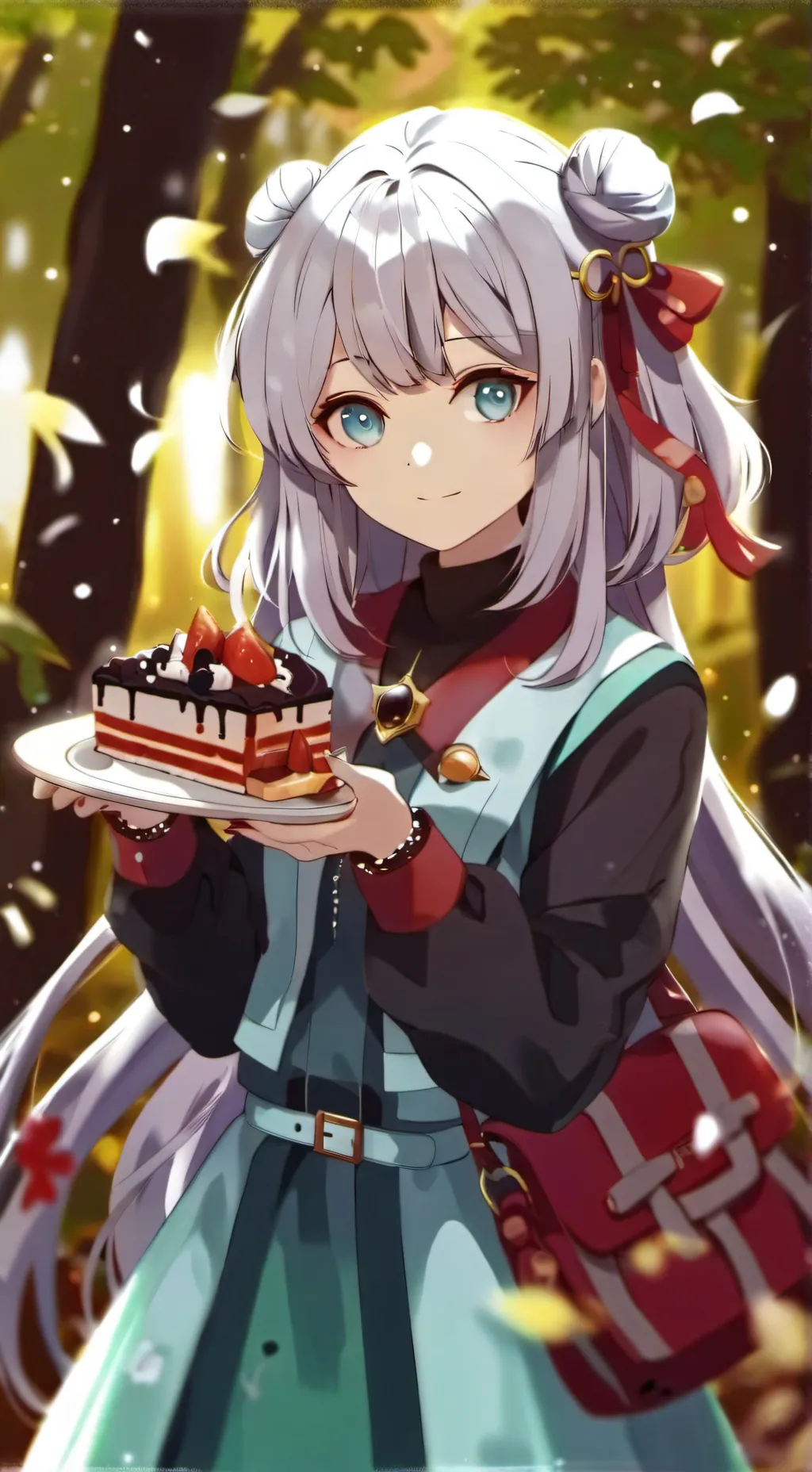 ai character: sari background