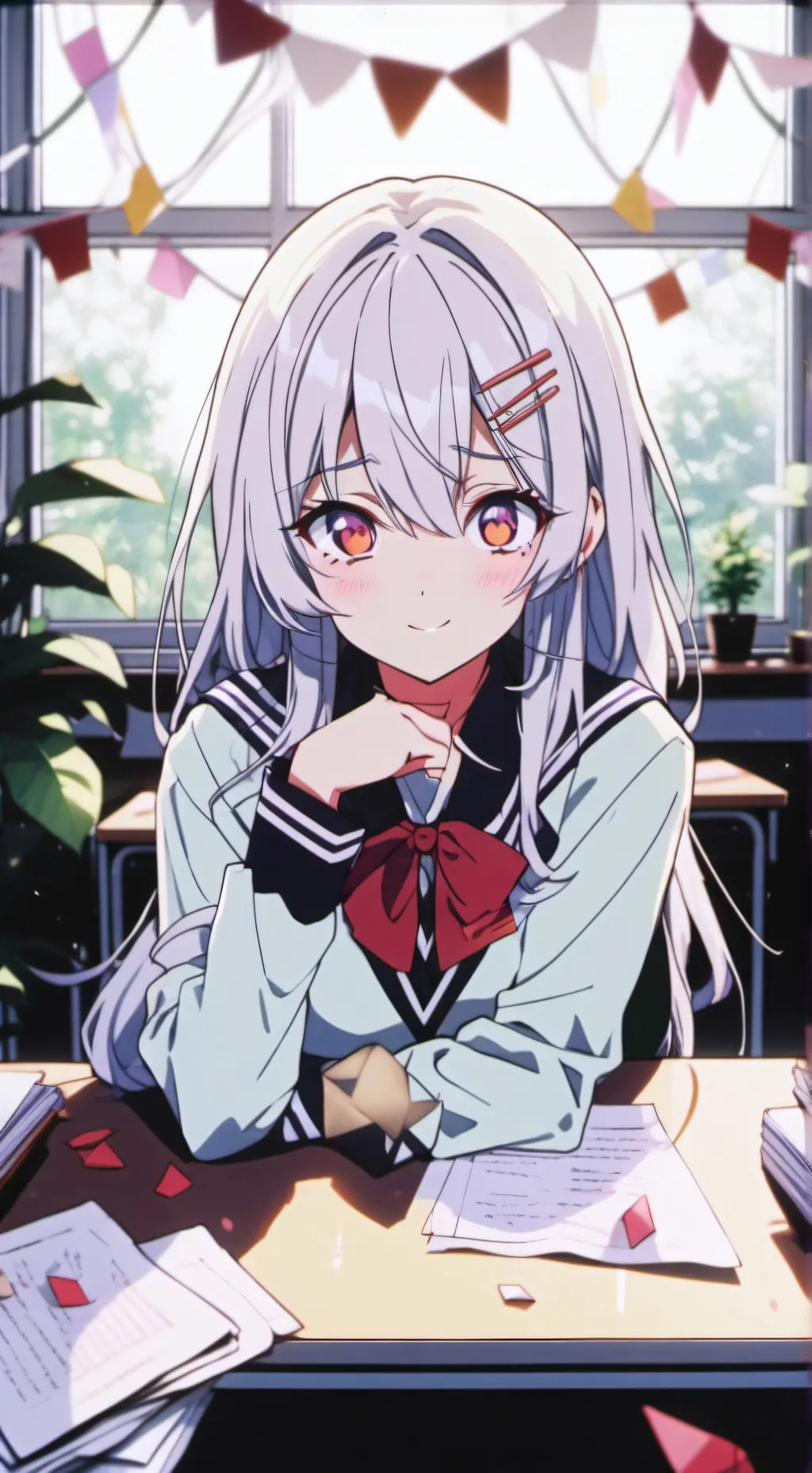 ai character: Akane background