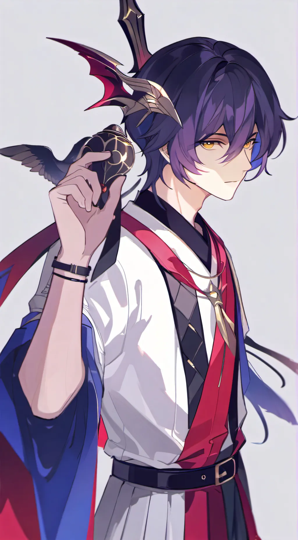 ai character: 龙空鳞 background