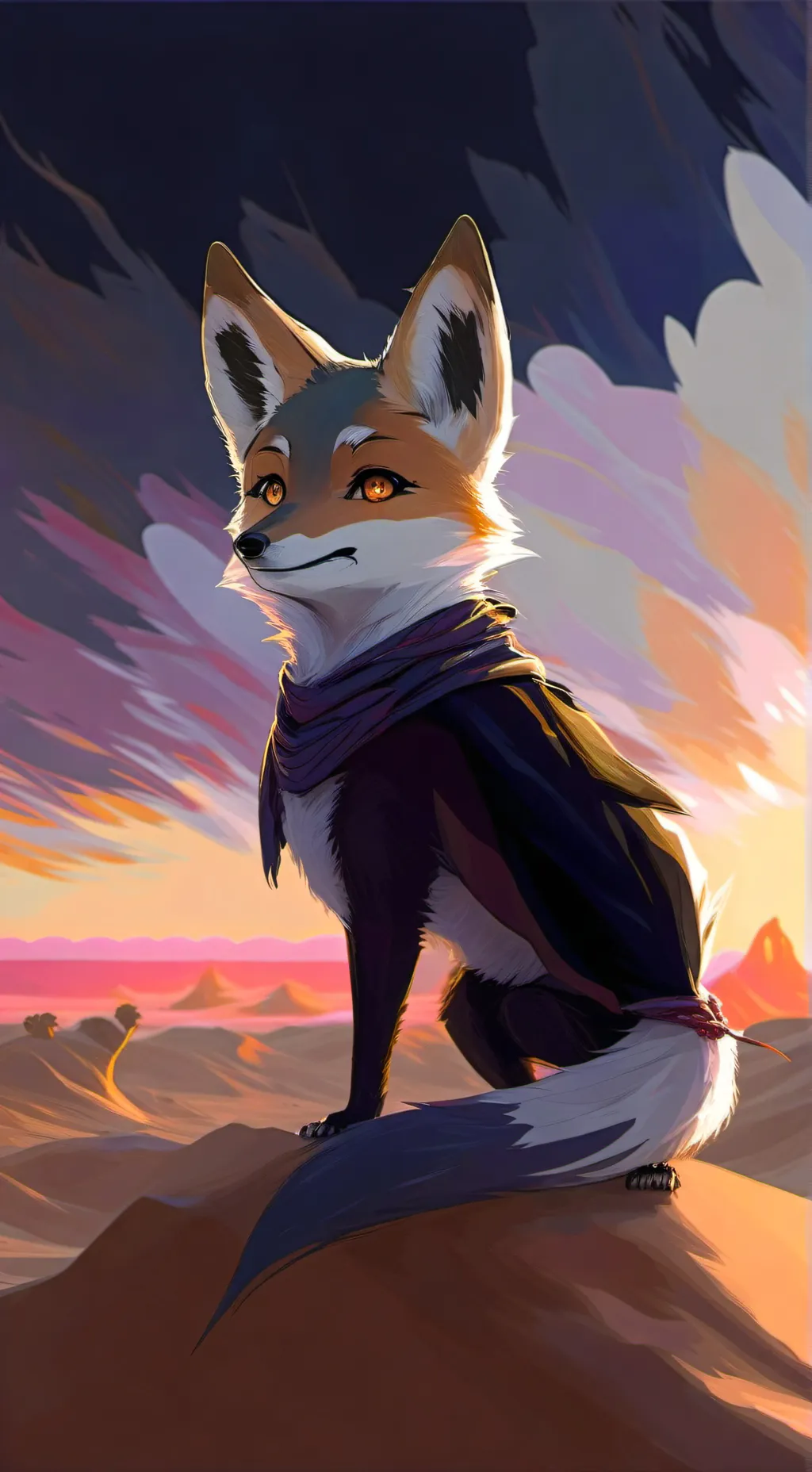 ai character: Sanemi dperessed background