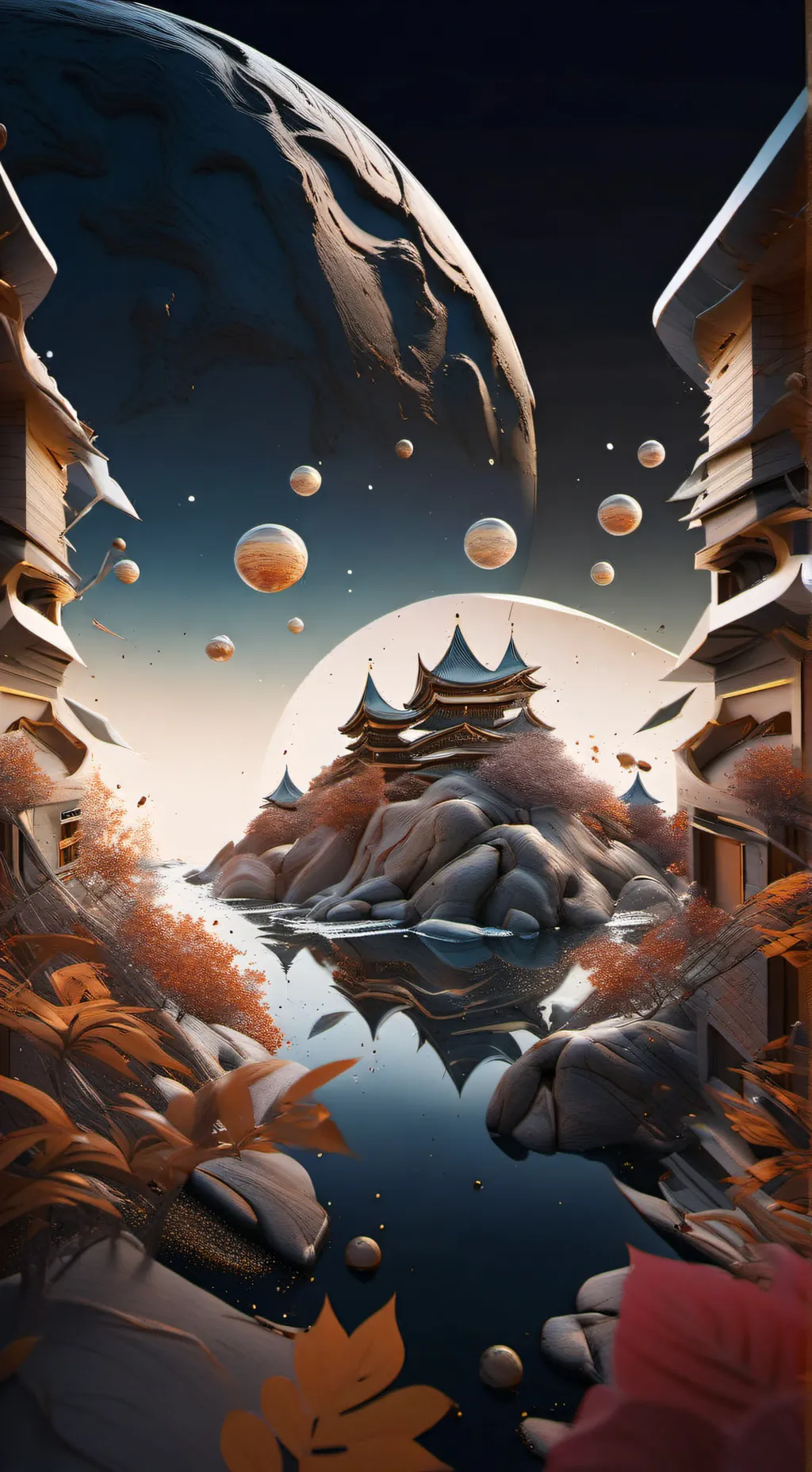 ai character: Bongou Stray dogs background