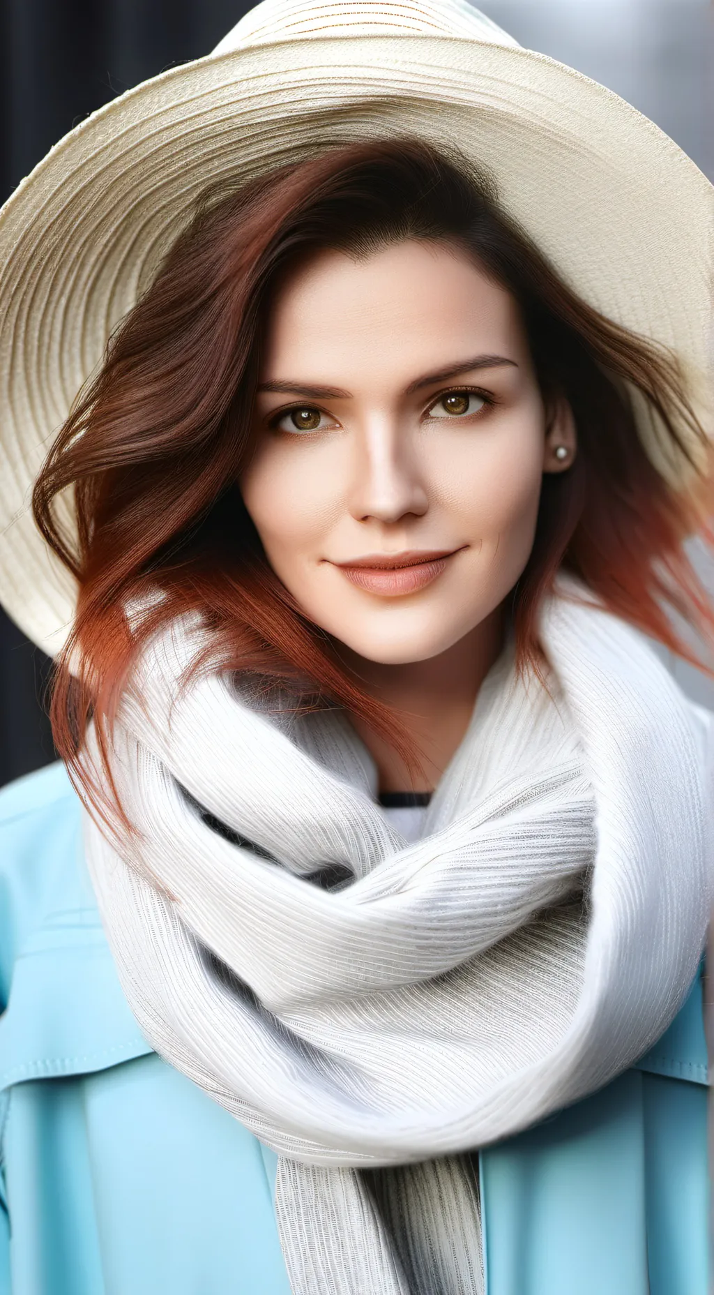 ai character: Lauren F background