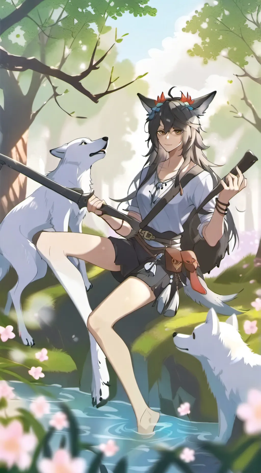 ai character: hunters background