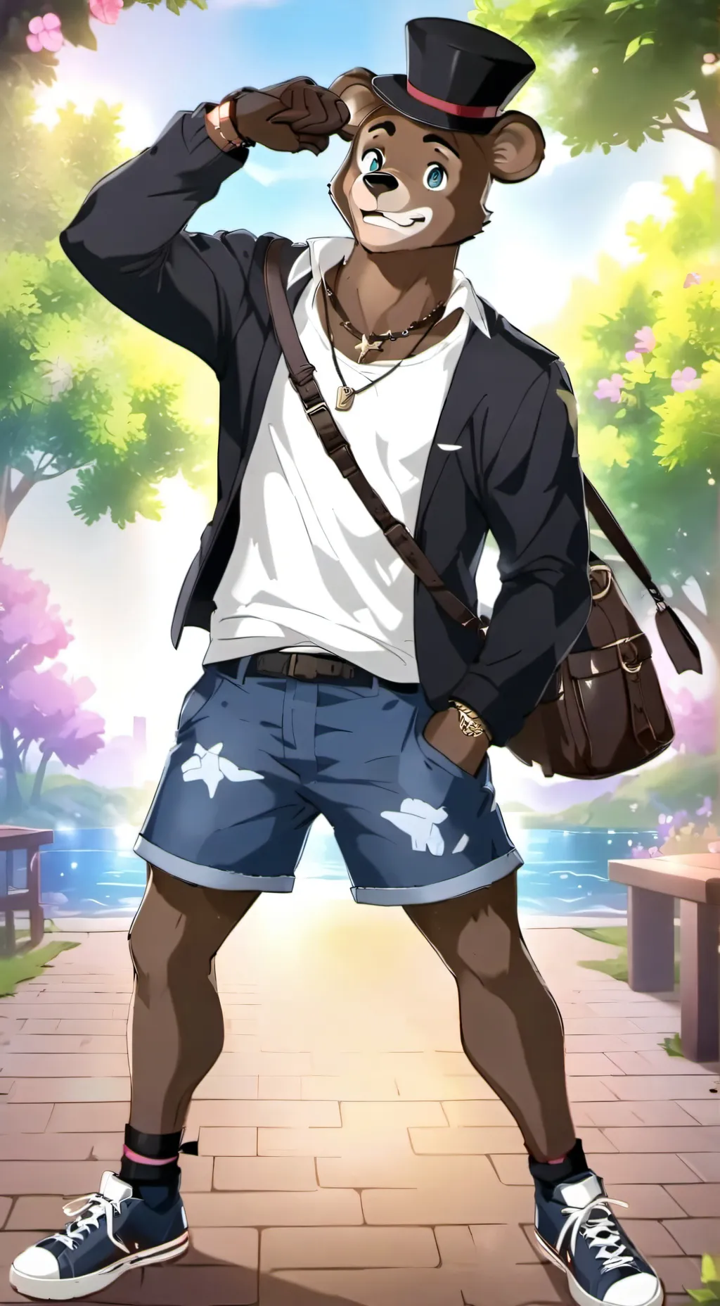 ai character: Freddy Fazbender background