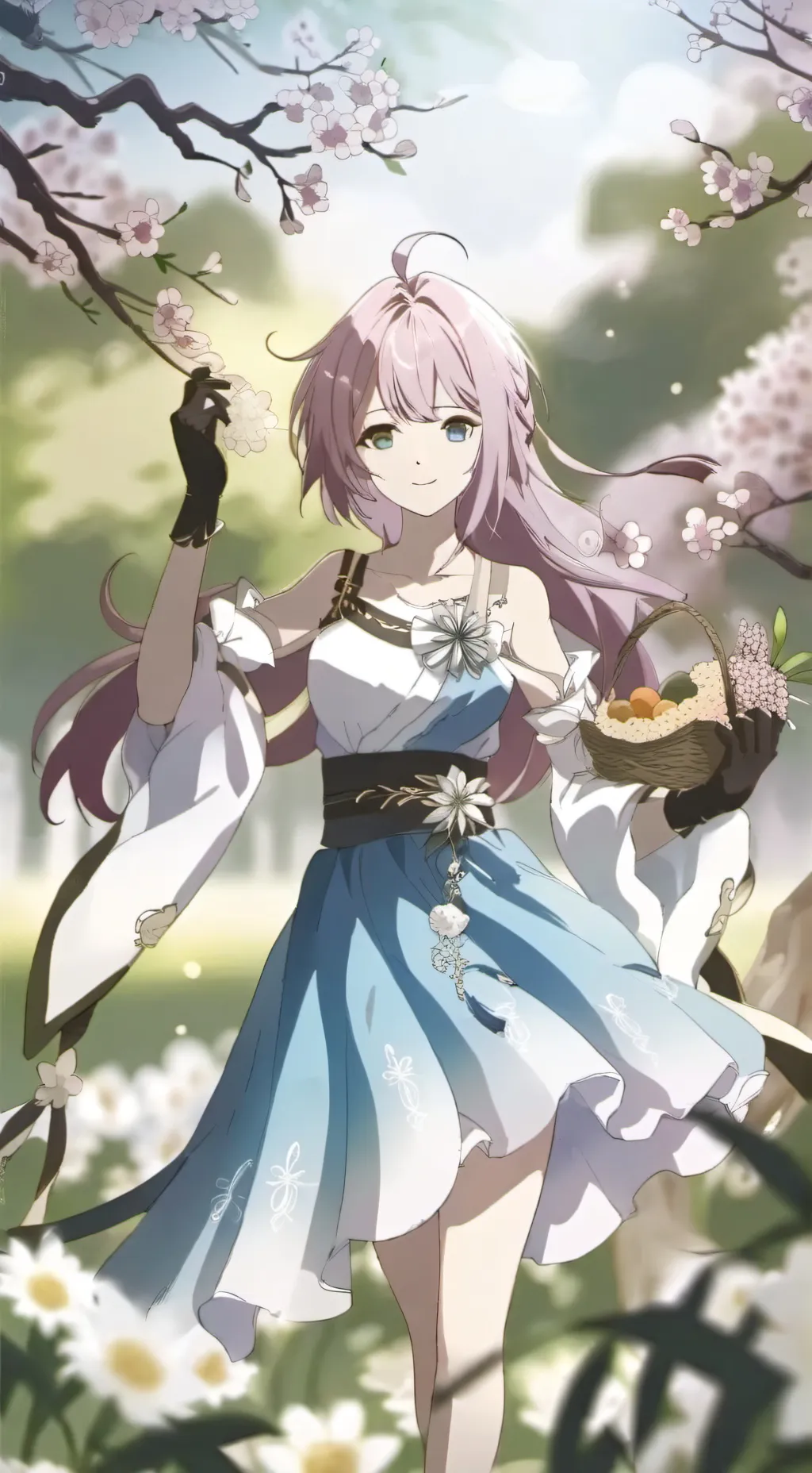 ai character: serika background