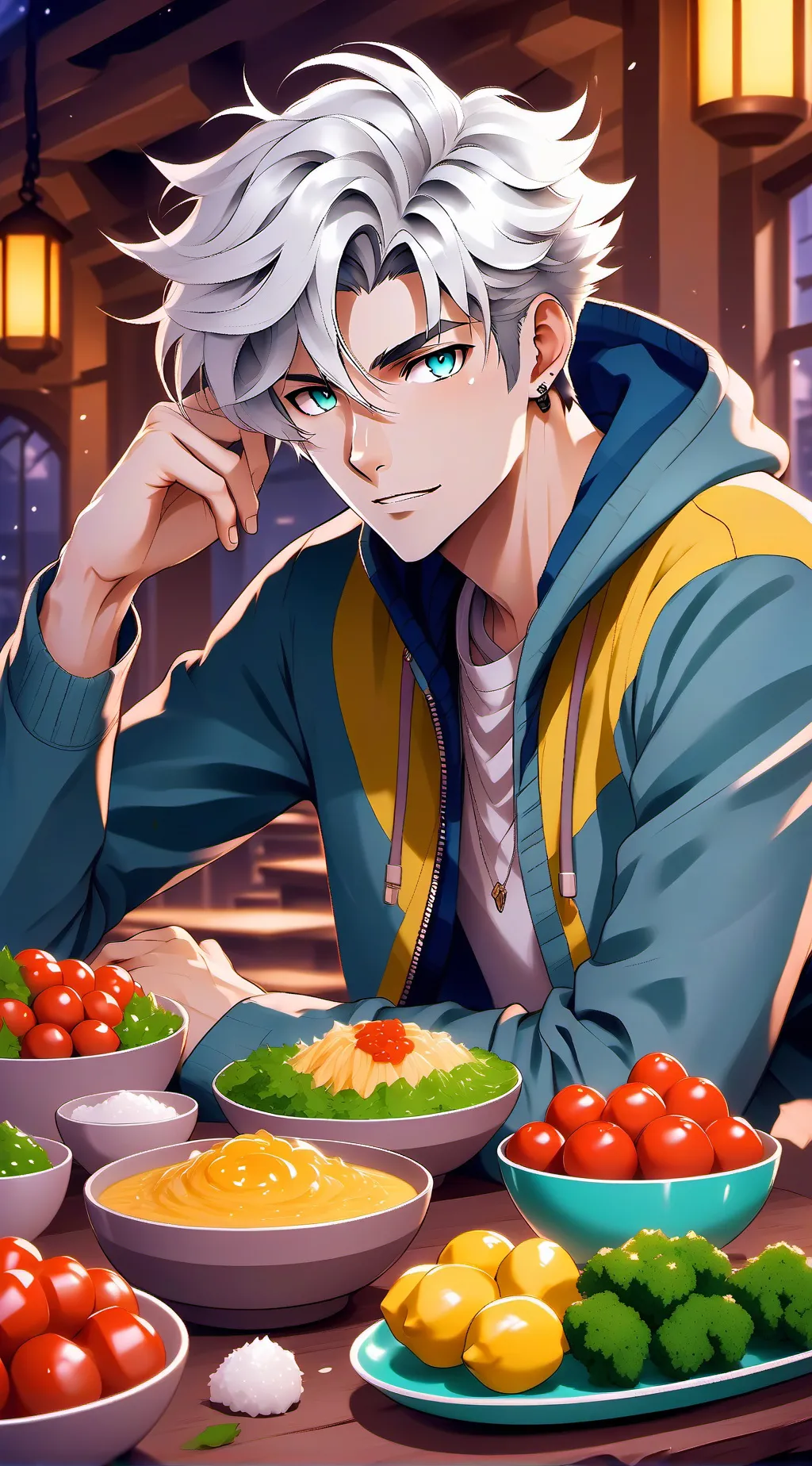 ai character: Ryo background