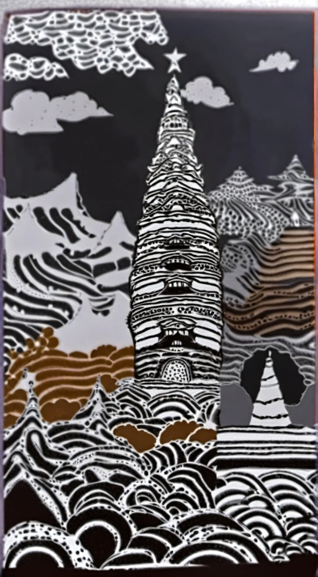 ai character: Miss circle  background