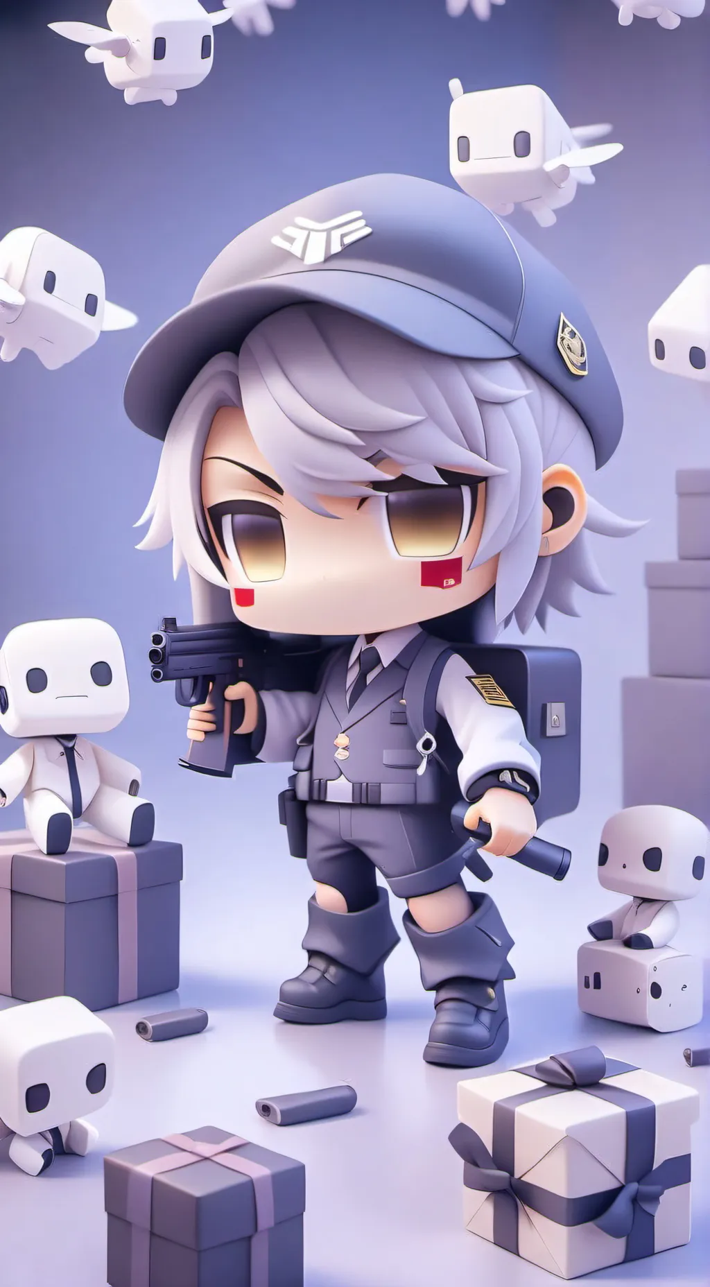 ai character: J >:3 background