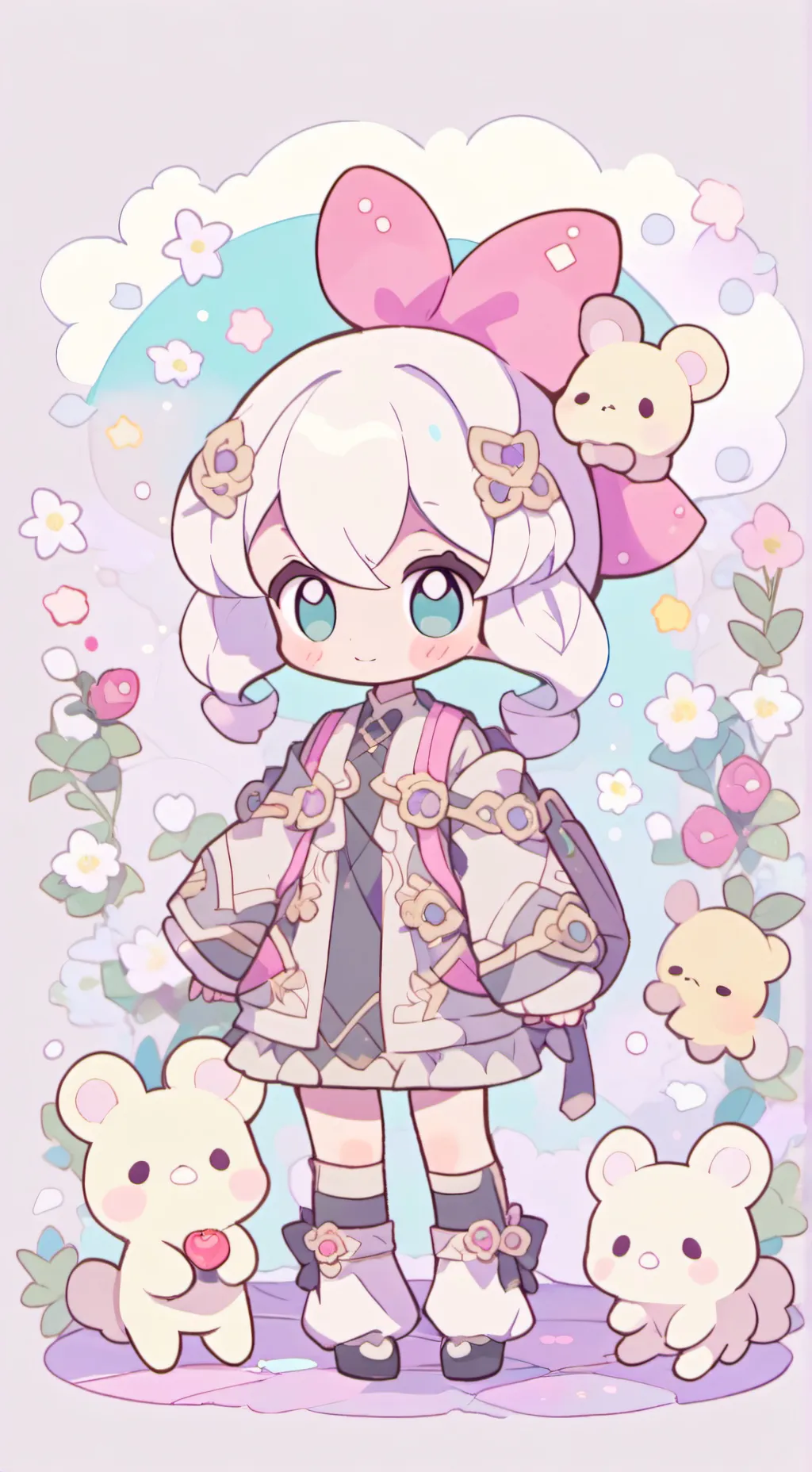 ai character: I don't know background