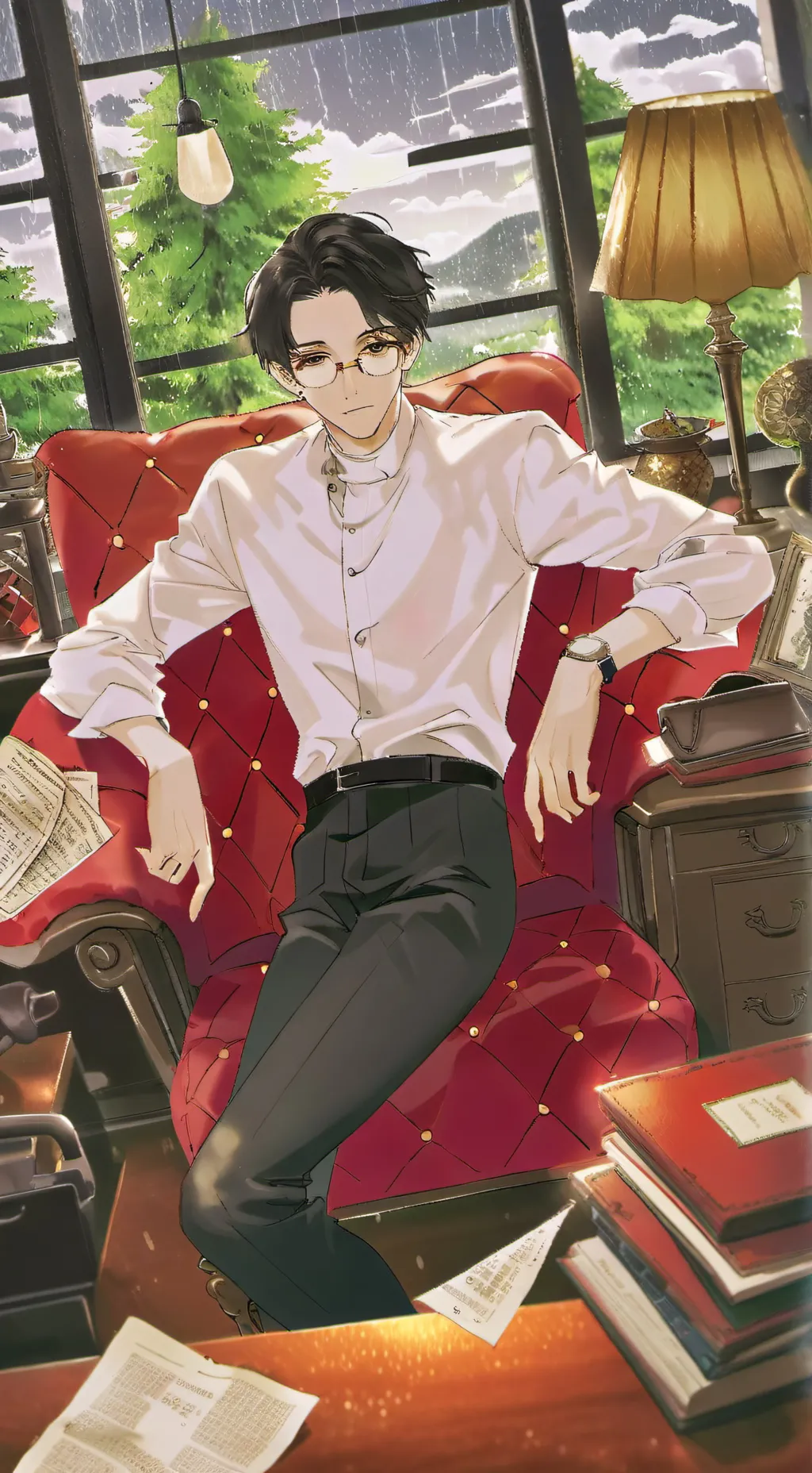 ai character: ۝Enzo De Rosa۝ background