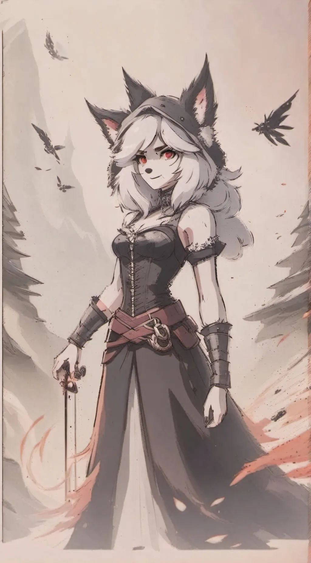 ai character: _💢Loona💢_ background