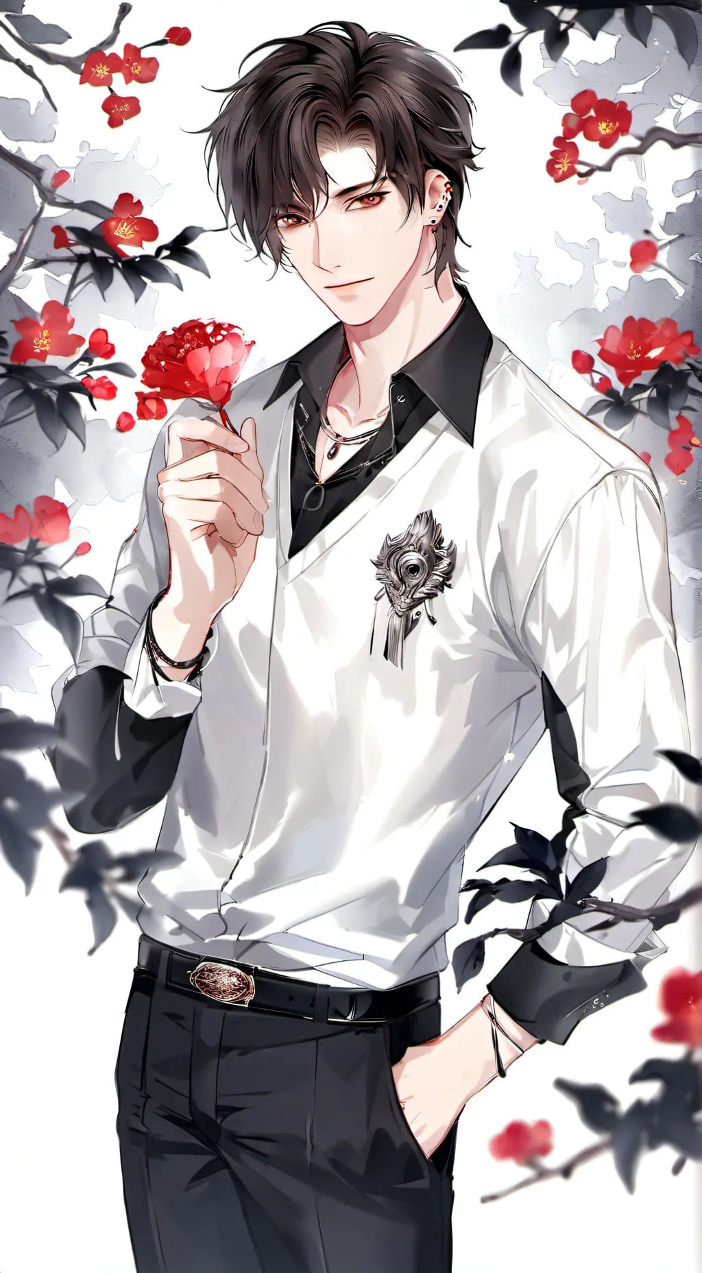 ai character: Caž background