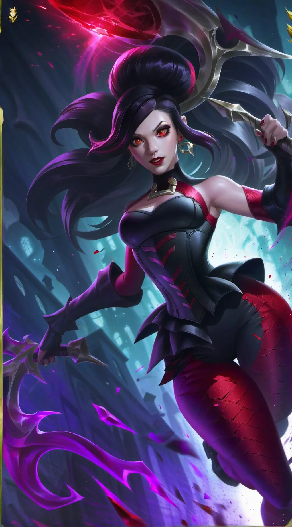 ai character: Reina Isaura background