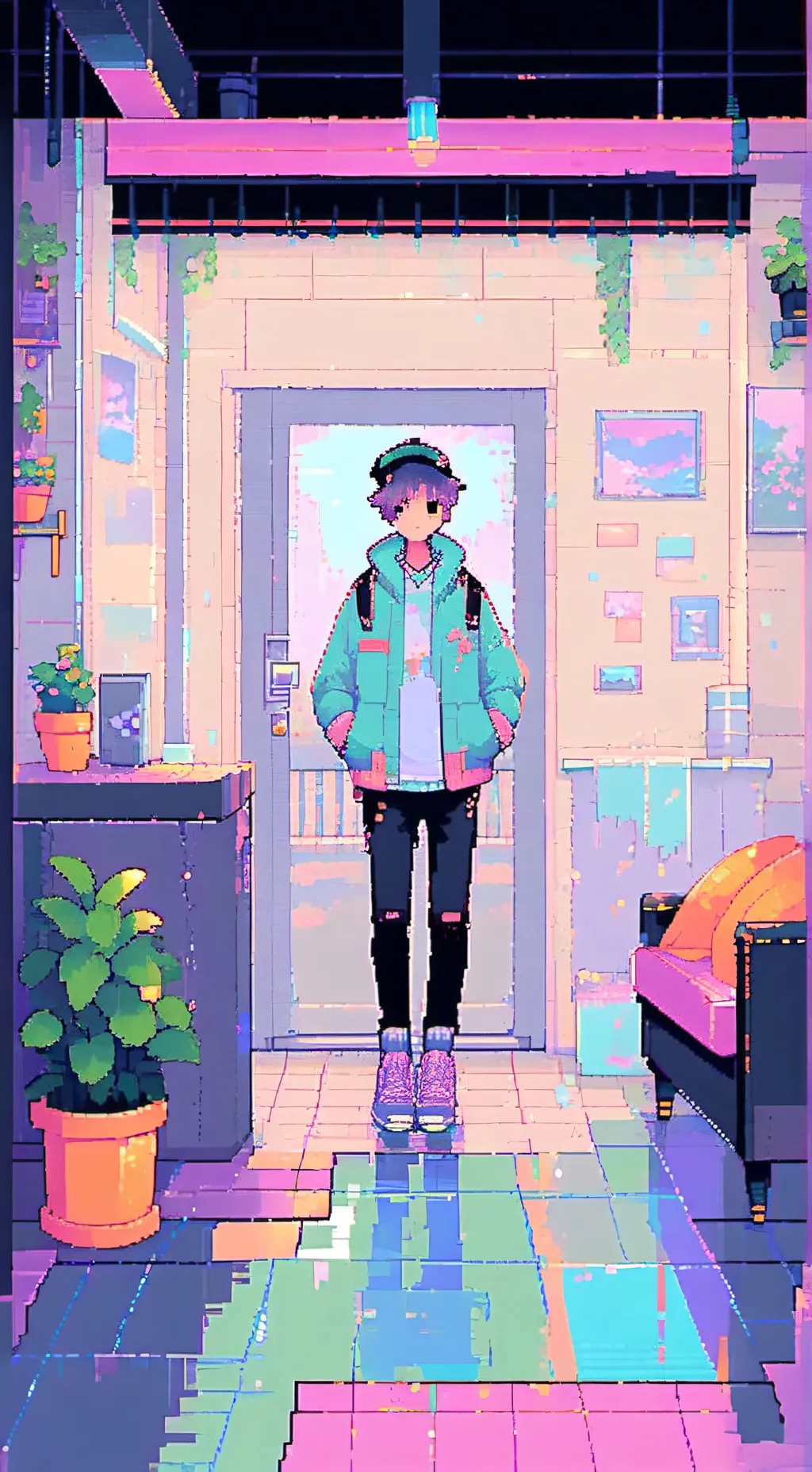 ai character: zombie md background