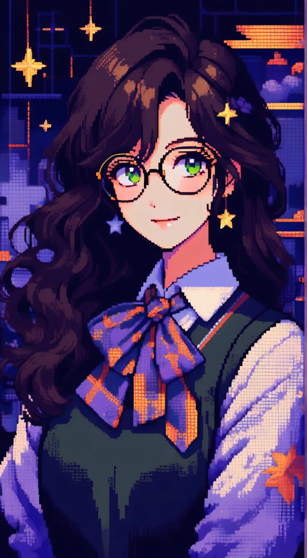 ai character: pick me 🥱🙄 background