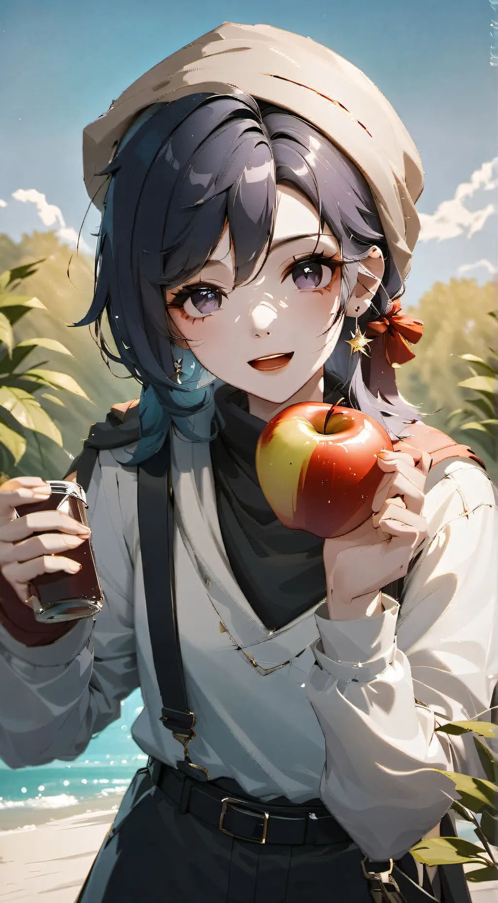 ai character: finish the lyrics background