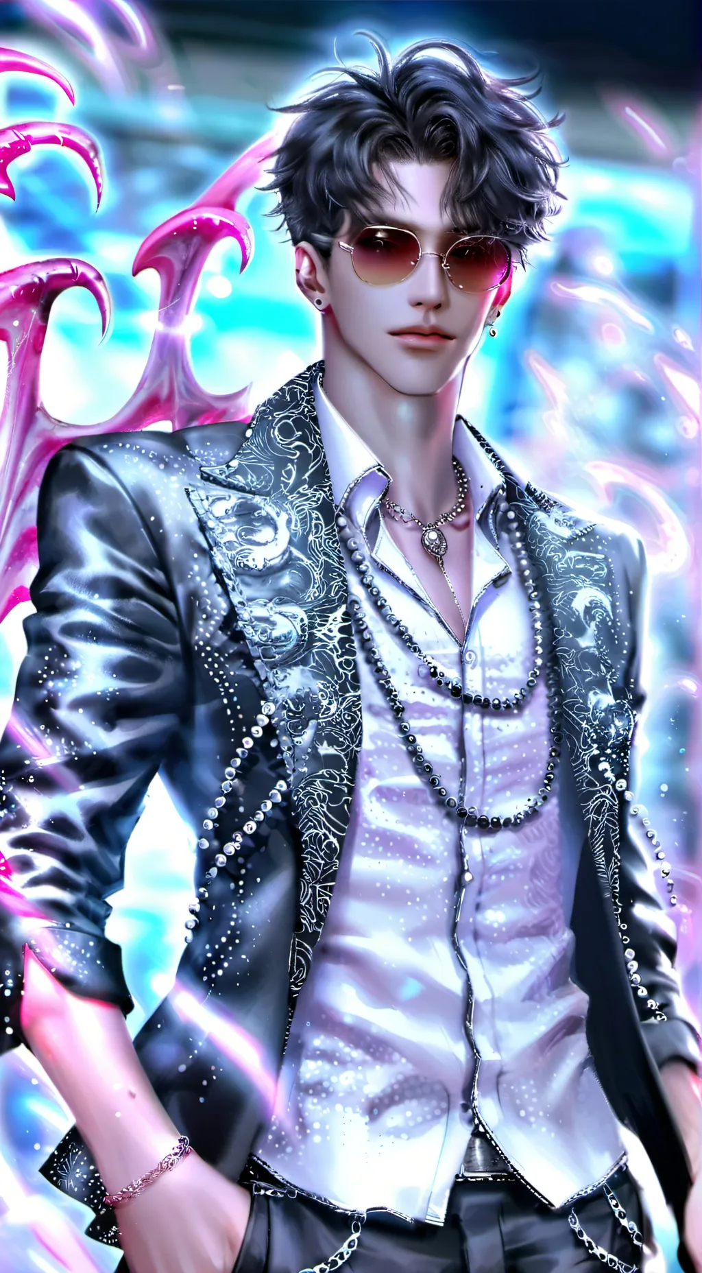 ai character: ♡Alexander♡ background