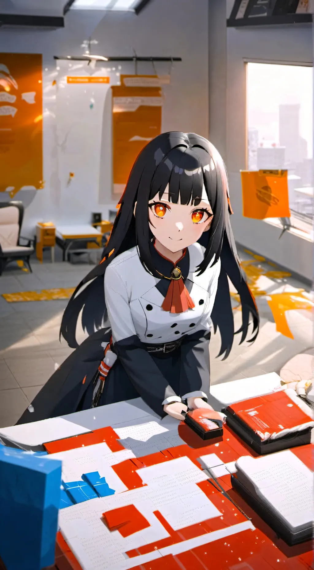 ai character: celia background