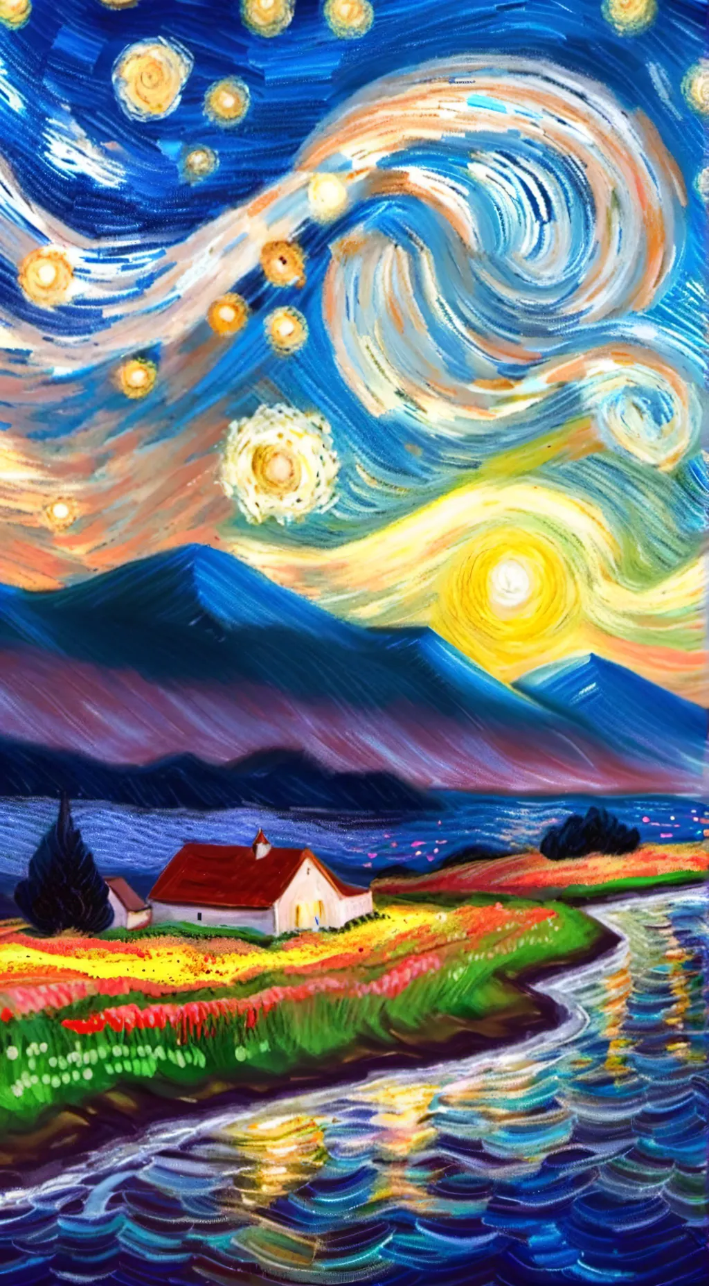 ai character: 👍🏻👎 school background