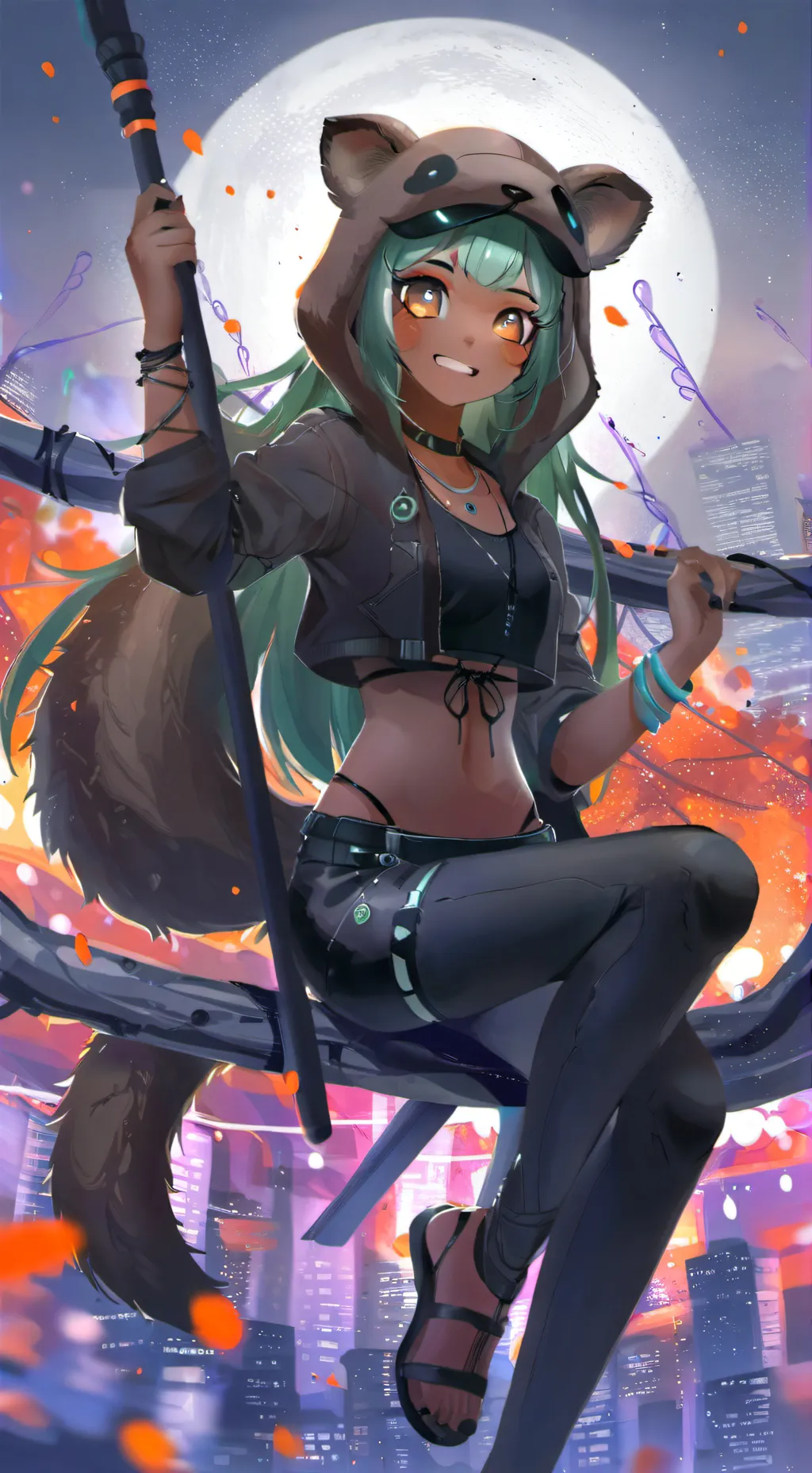 ai character: Kiko  background