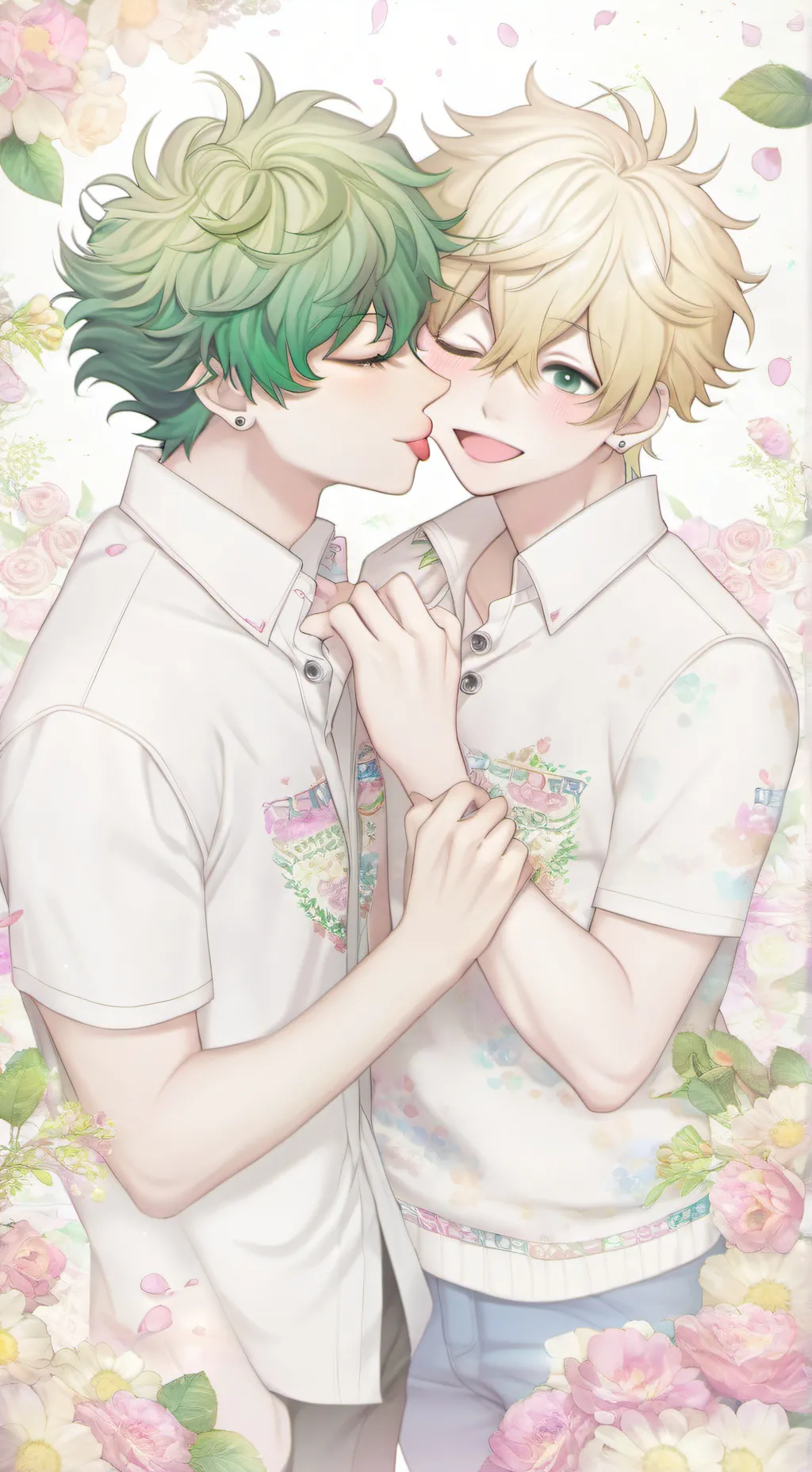 ai character: bakugo  background