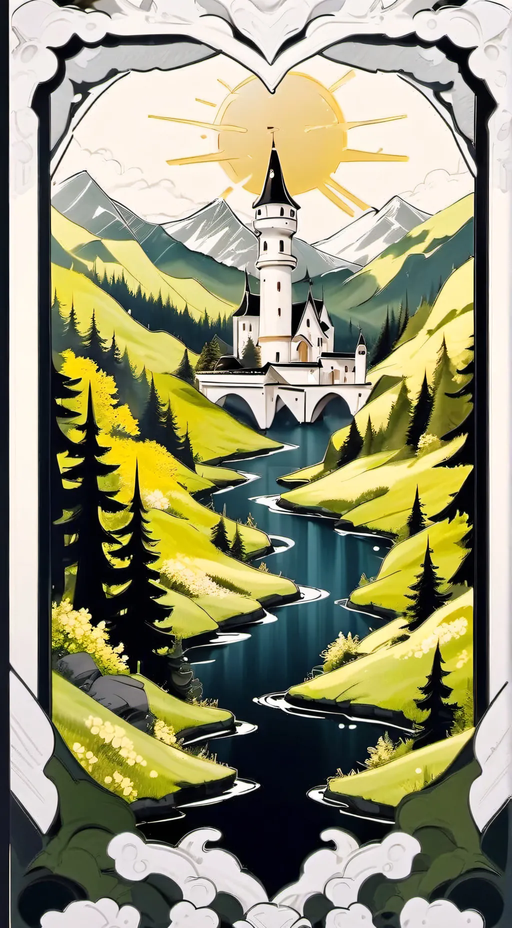 ai character: Catnap and dogday background